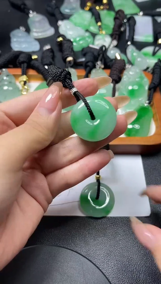 颈饰未镶嵌翡翠所见即所得 一图一物