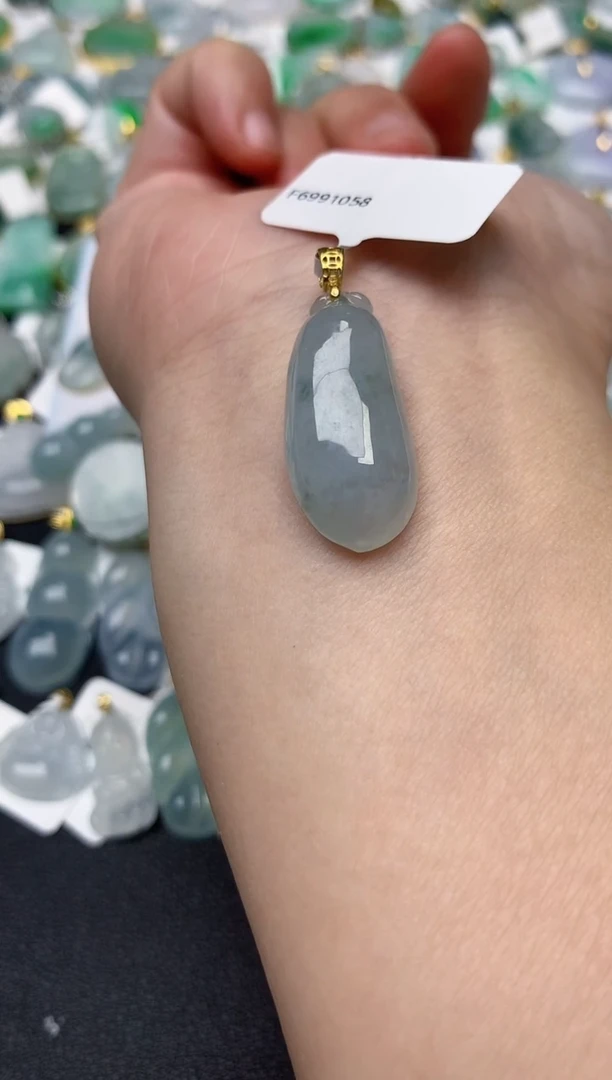 颈饰未镶嵌翡翠天然缅甸A货翡翠