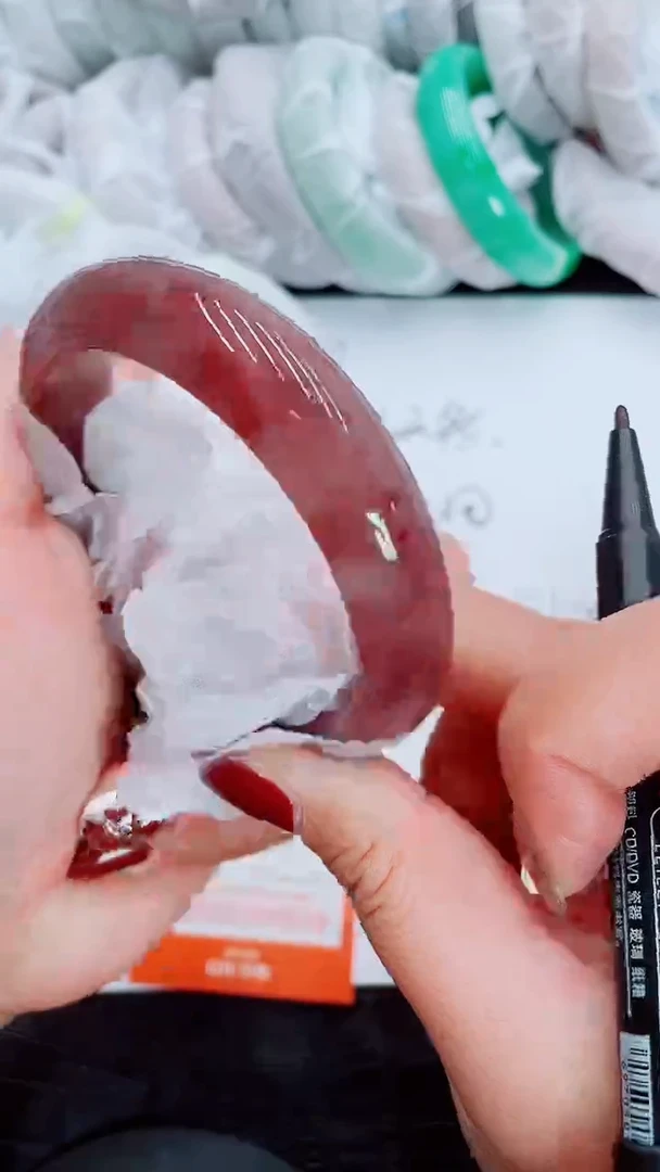 【闪购商品】石英质玉手镯未镶嵌S90-60-61