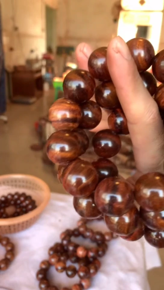 手串/手链黄花梨/降香黄檀海南黄花梨定制2.0*12颗