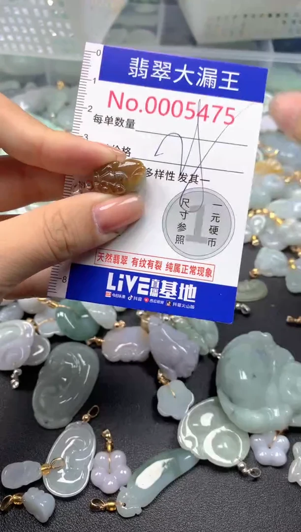 颈饰未镶嵌翡翠5475