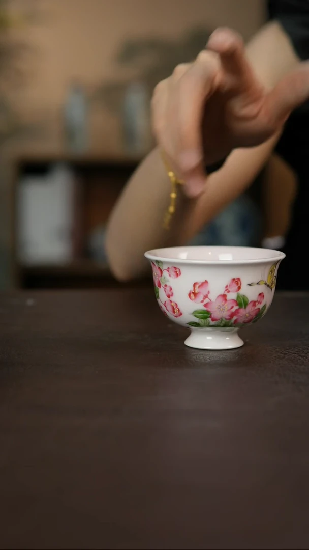 杯景德柴烧手作多人瑕疵