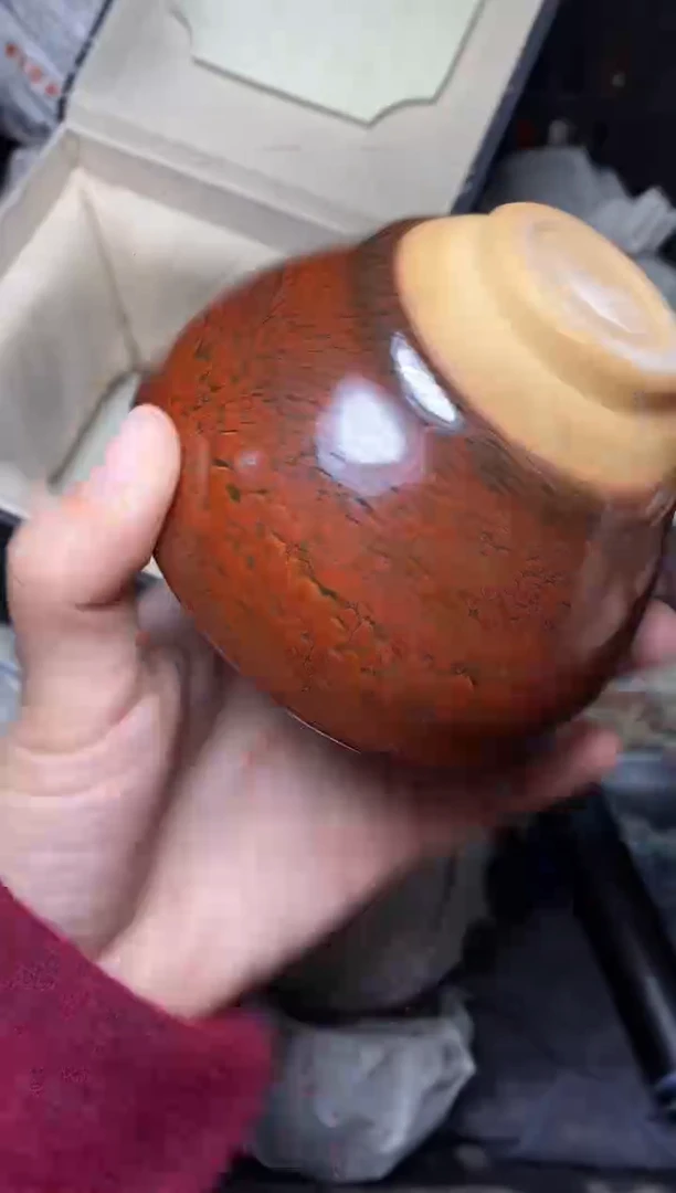 【闪购商品】茶盏鸿运当头束口 盏三疯建盏茶器