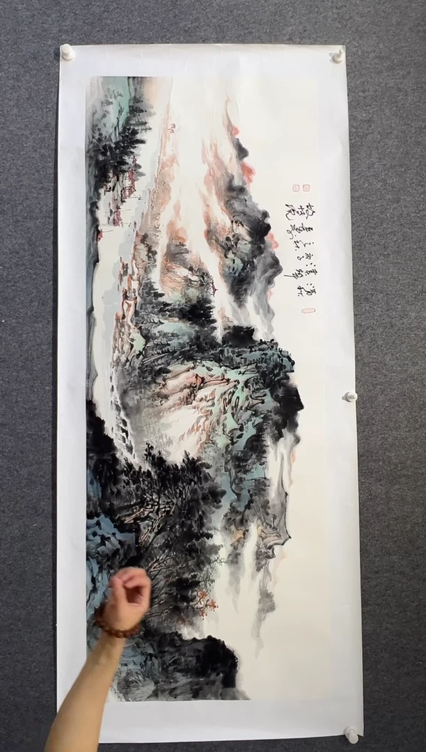 国画徐亚东-12平尺-国画作品-下