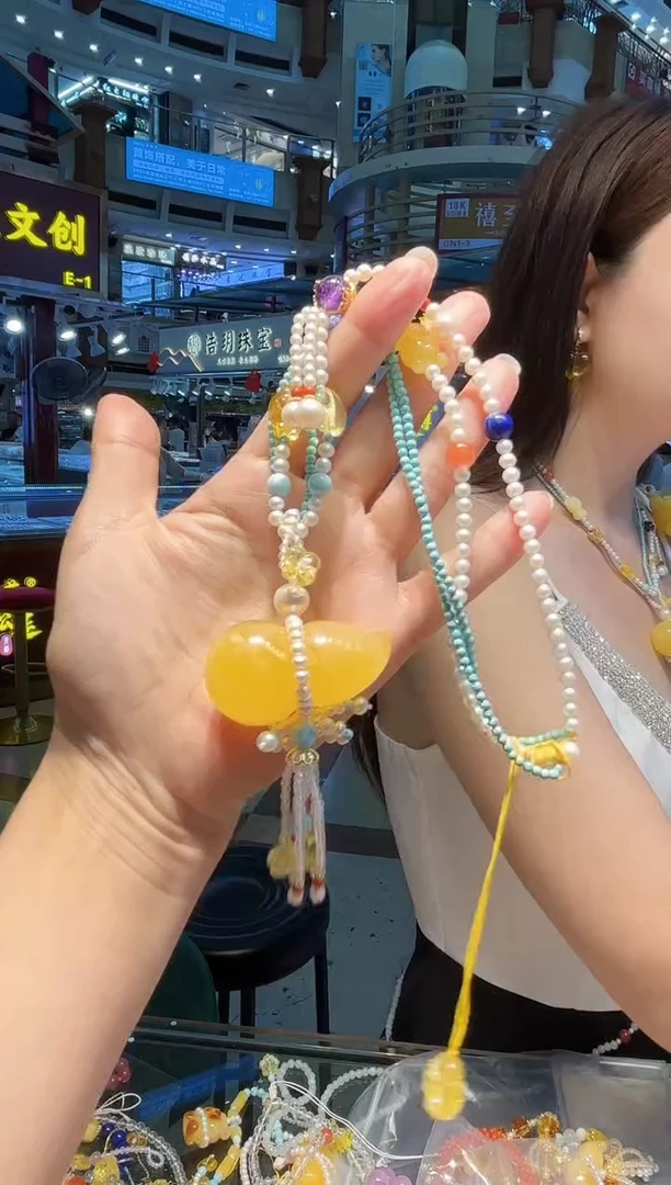 琥珀项链未镶嵌【 多样性发一 】