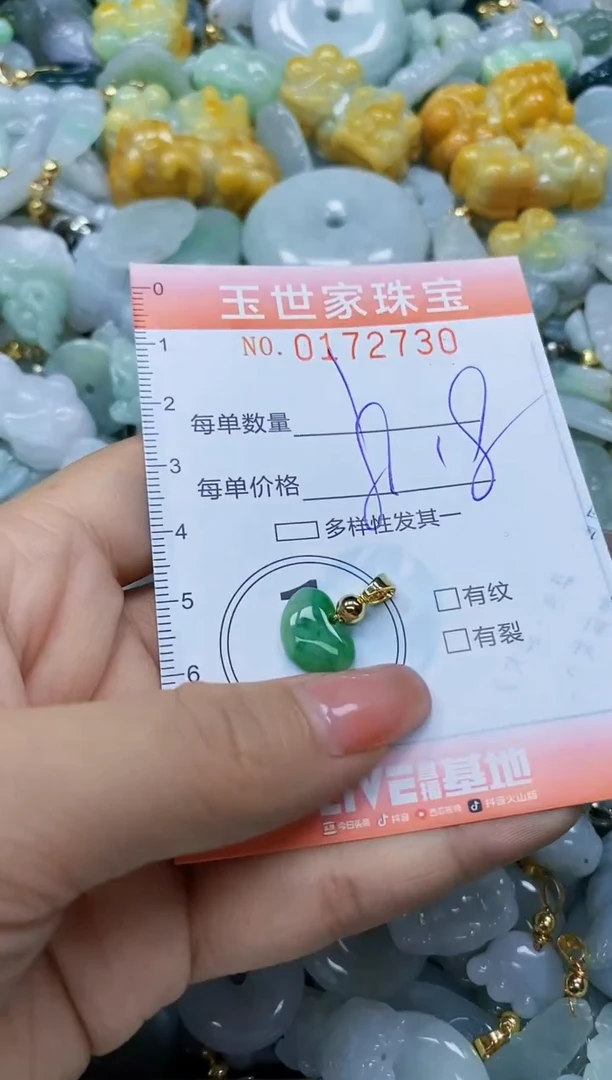 【闪购商品】翡翠颈饰未镶嵌闪购0172730