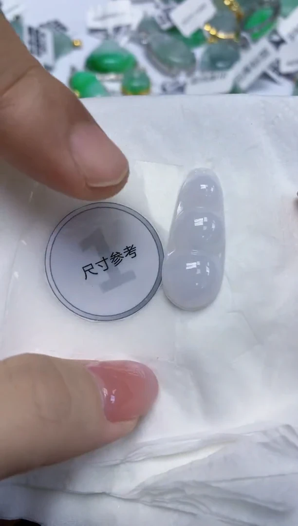 颈饰未镶嵌翡翠天然缅甸翡翠A货百元以上9元证书费自理