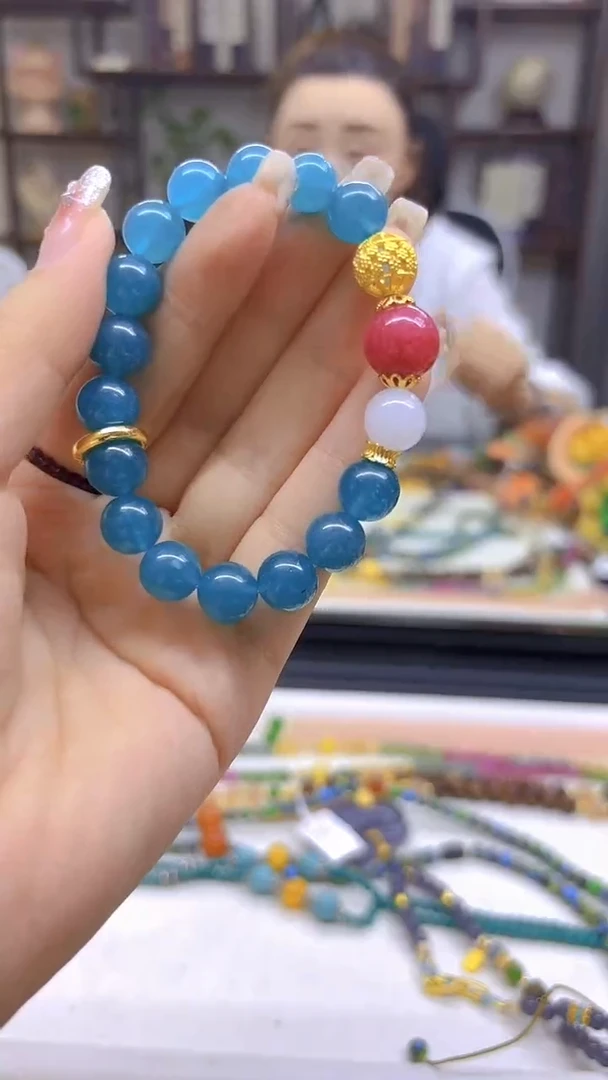 手链未镶嵌天河石DIY款S441