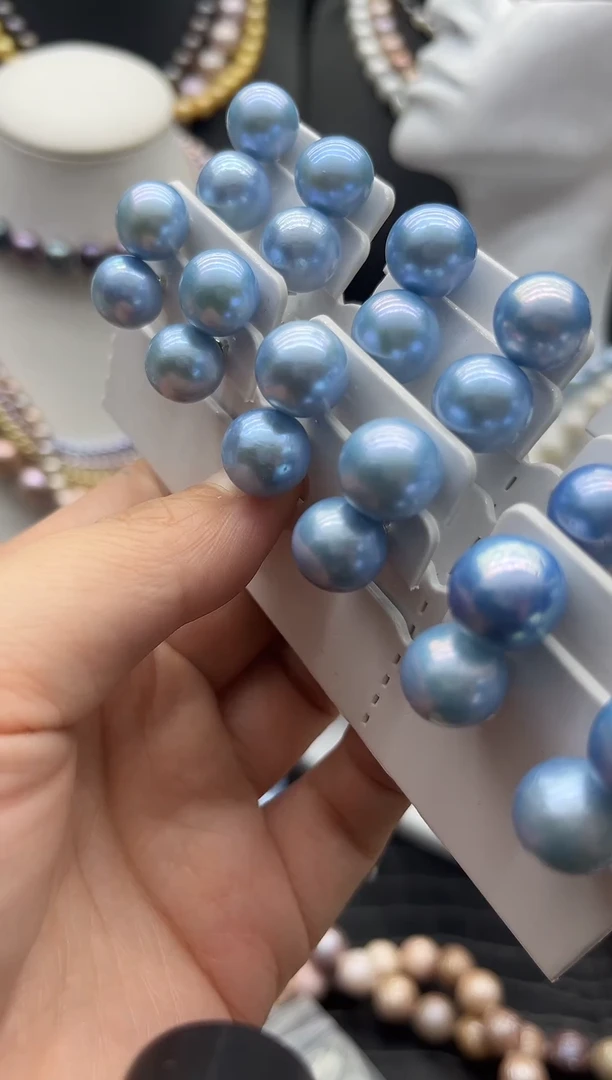 银S925镶嵌原创设计淡水珍珠1