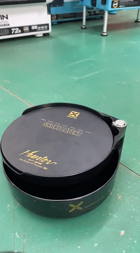 雷臣一线拉饵盘 黑色