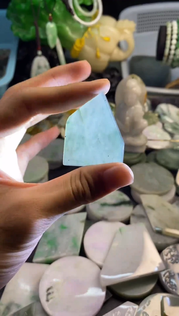 散珠翡翠A货翡翠14