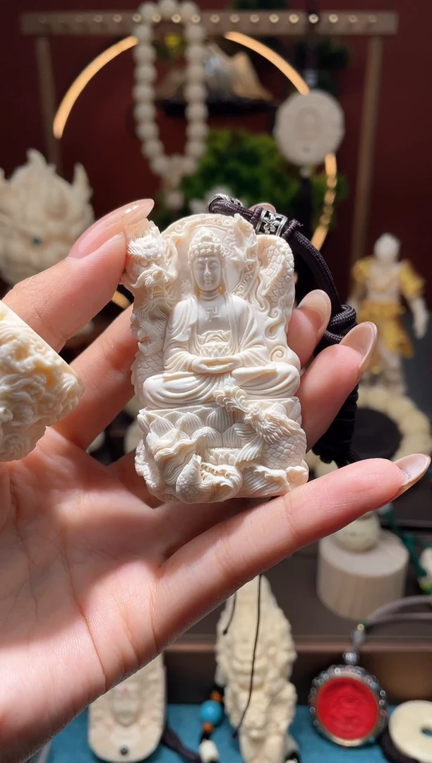 【闪购商品】菩提根/象牙果吊坠【重工版】御龙阿咪