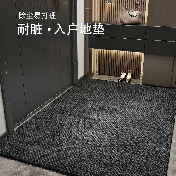 地垫入户门垫爆款款高级感可擦免洗大尺寸可裁剪防滑耐磨耐脏地垫