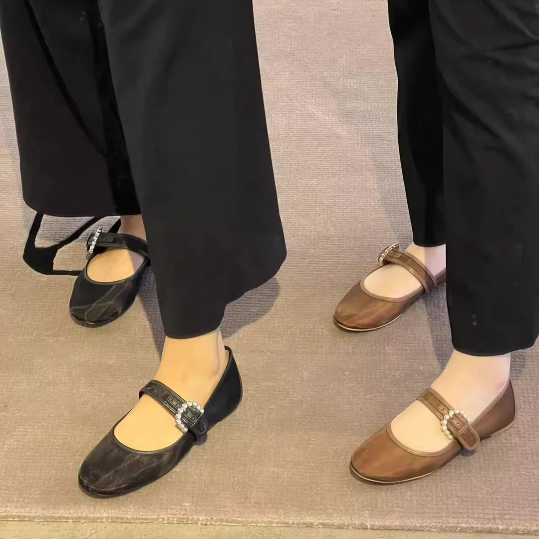 STUART WEITZMAN平底一字带玛丽珍鞋PIPER BALLET
