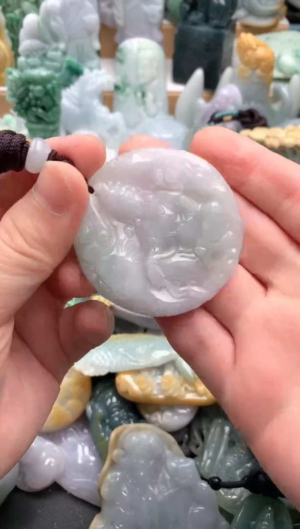 吊坠(不含链)未镶嵌翡翠1