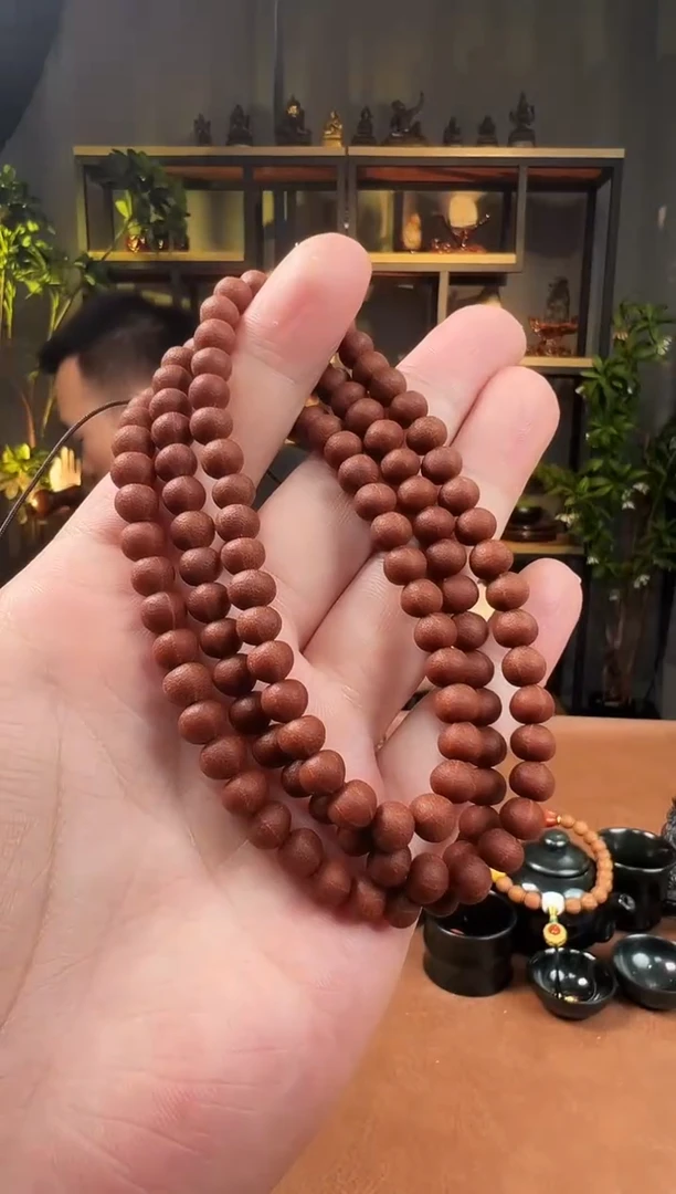 手串五线菩提7+108铁五线