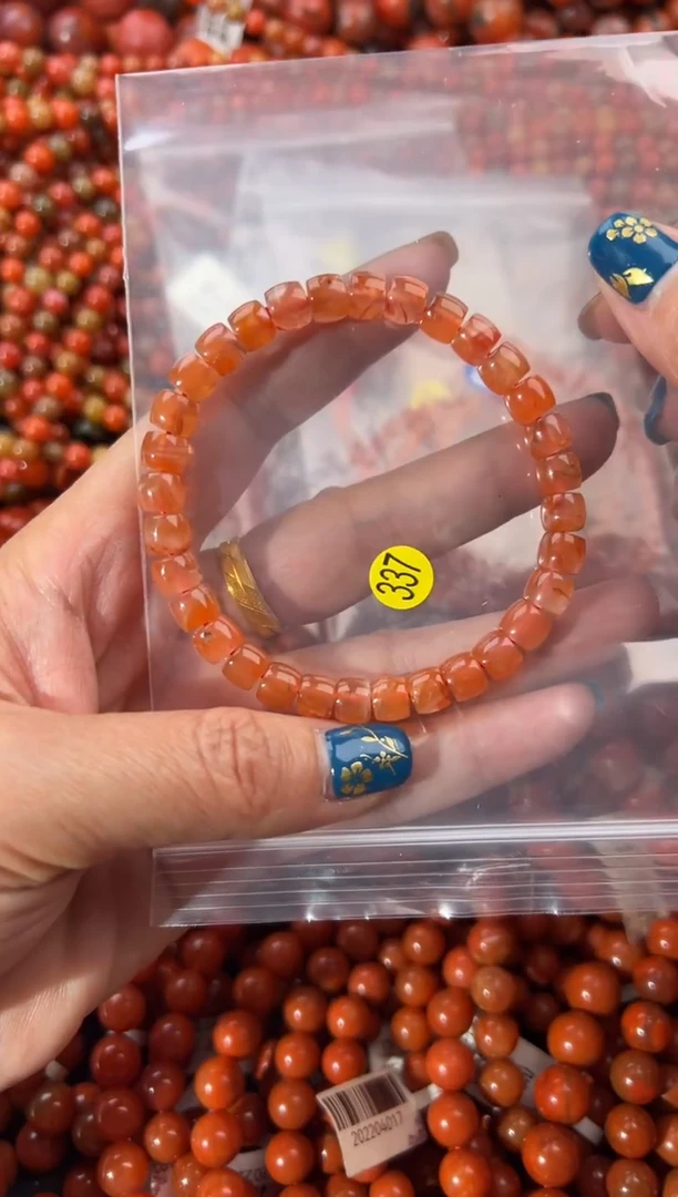 未镶嵌手串南红玛瑙7