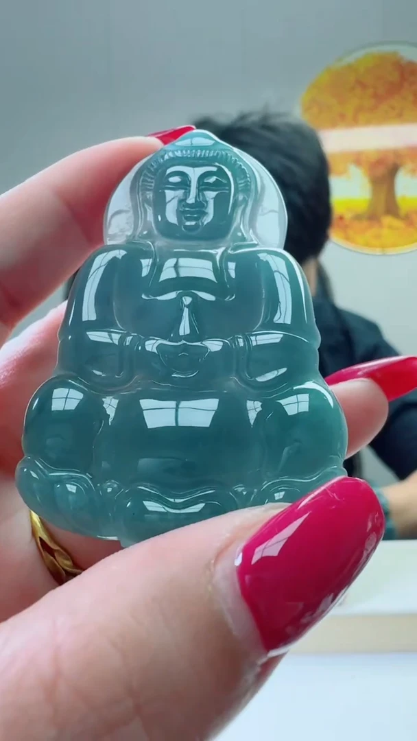 颈饰未镶嵌翡翠天然A货翡翠  多样性随机发其一