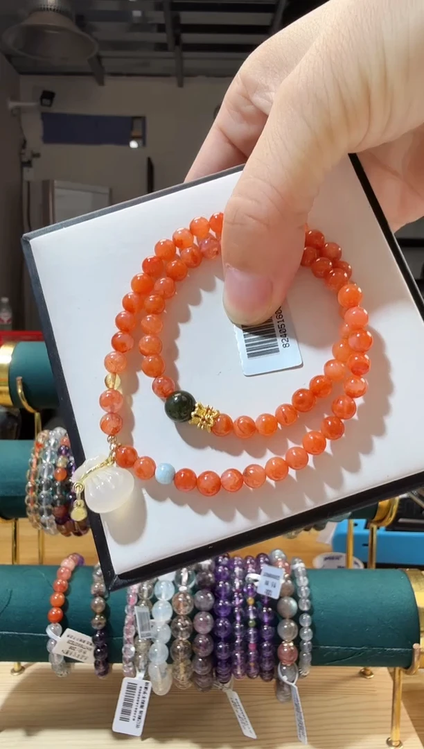 未镶嵌手链南红玛瑙优2450 约5mm