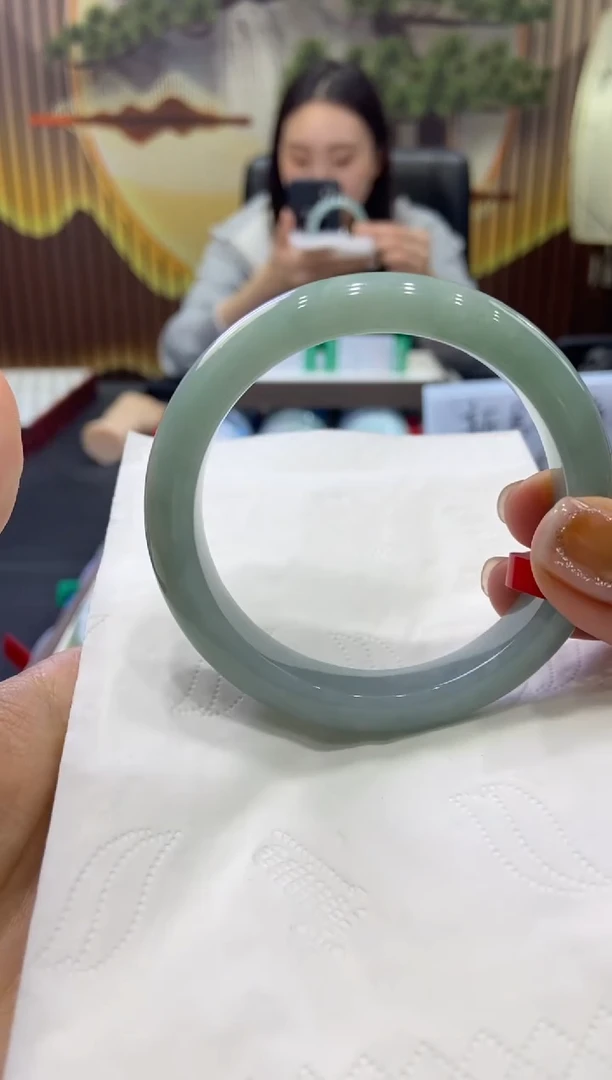 未镶嵌手镯翡翠0009337
