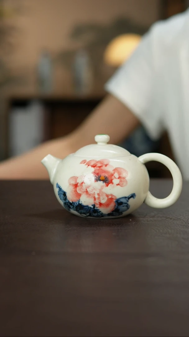 杯景德柴烧手作多人瑕疵