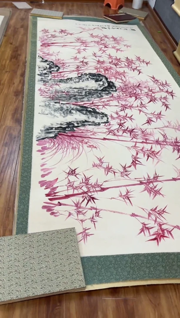 横款中式古典书画作品