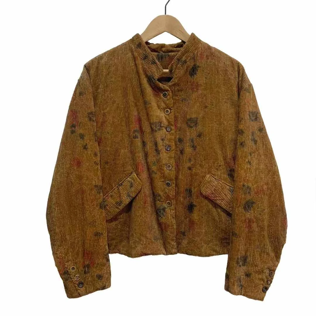 左岸迷香 2024秋冬上新 短外套 Z24FW8012 小众文艺气质百搭复古