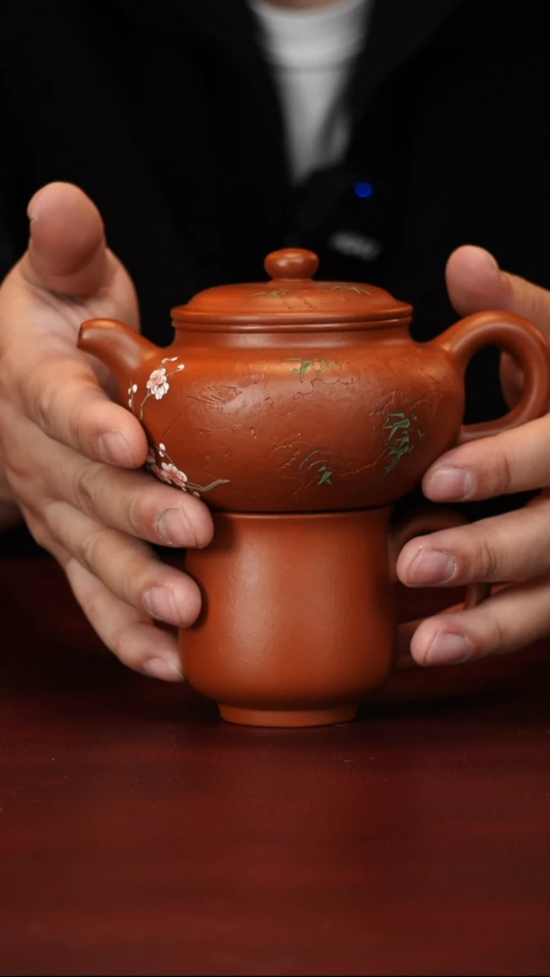 茶壶紫砂道**姚原矿高端紫砂--仿古+杯