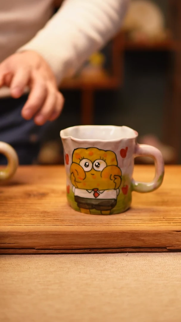 【闪购商品】@@陶园瓷舍@@纯手工手绘@高温釉下彩