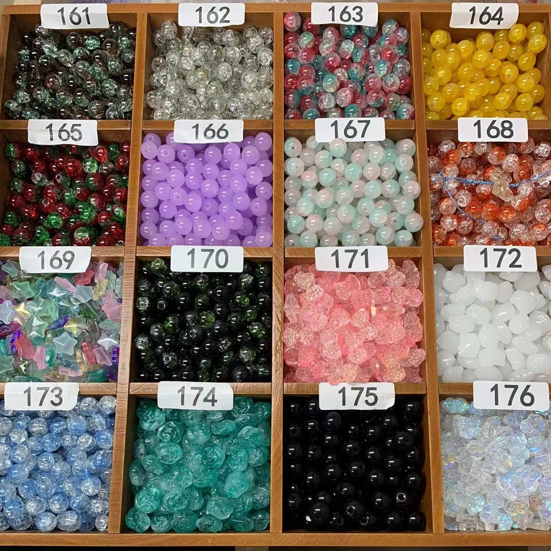 1米清清清  琉璃珠diy散珠