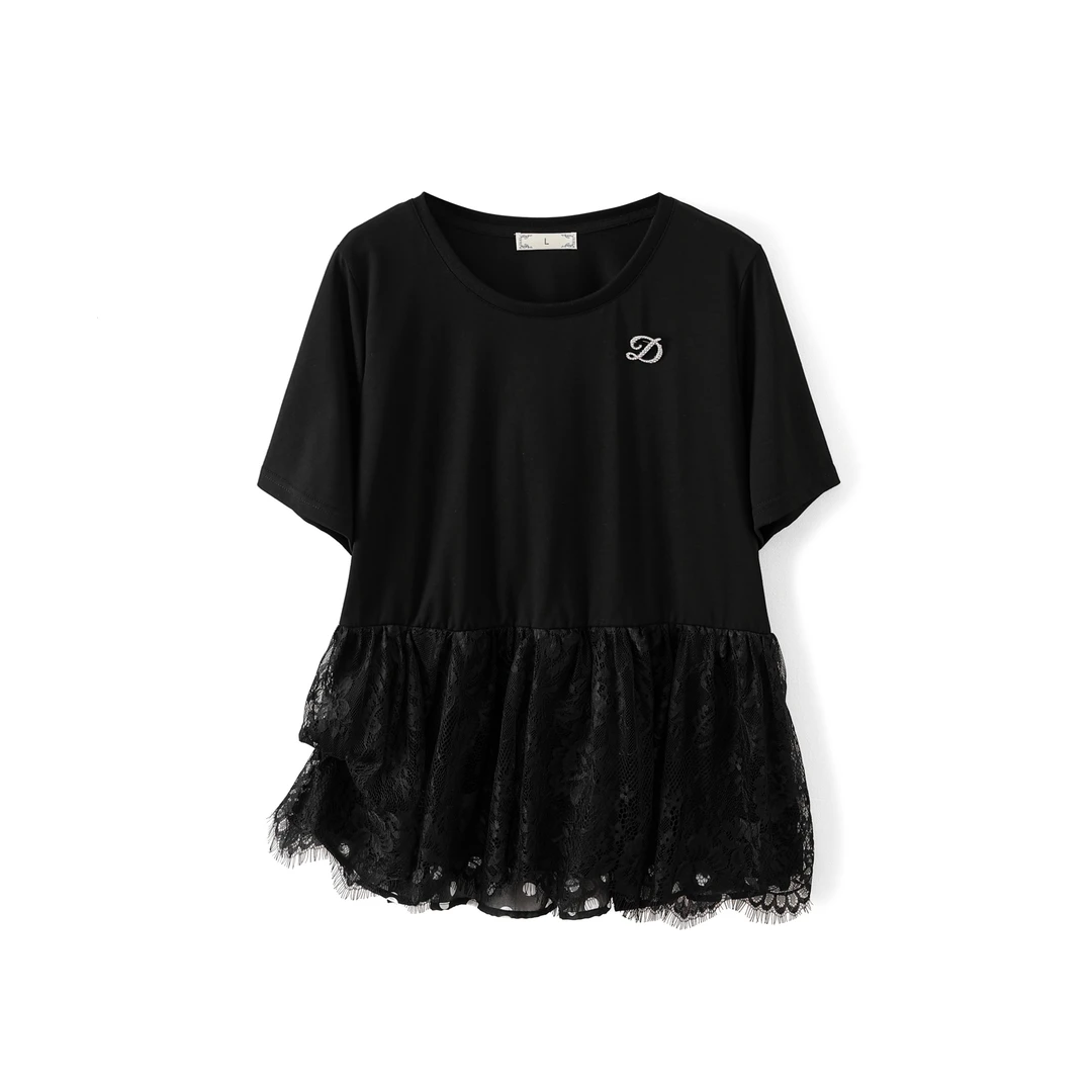 笑笑大码新款重工上衣8002