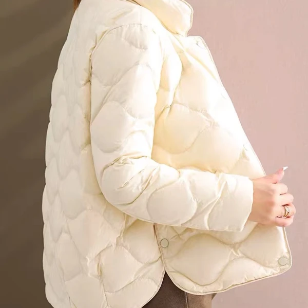 【101-130】立领短款女轻薄时尚女士网红小个子显瘦羽绒服