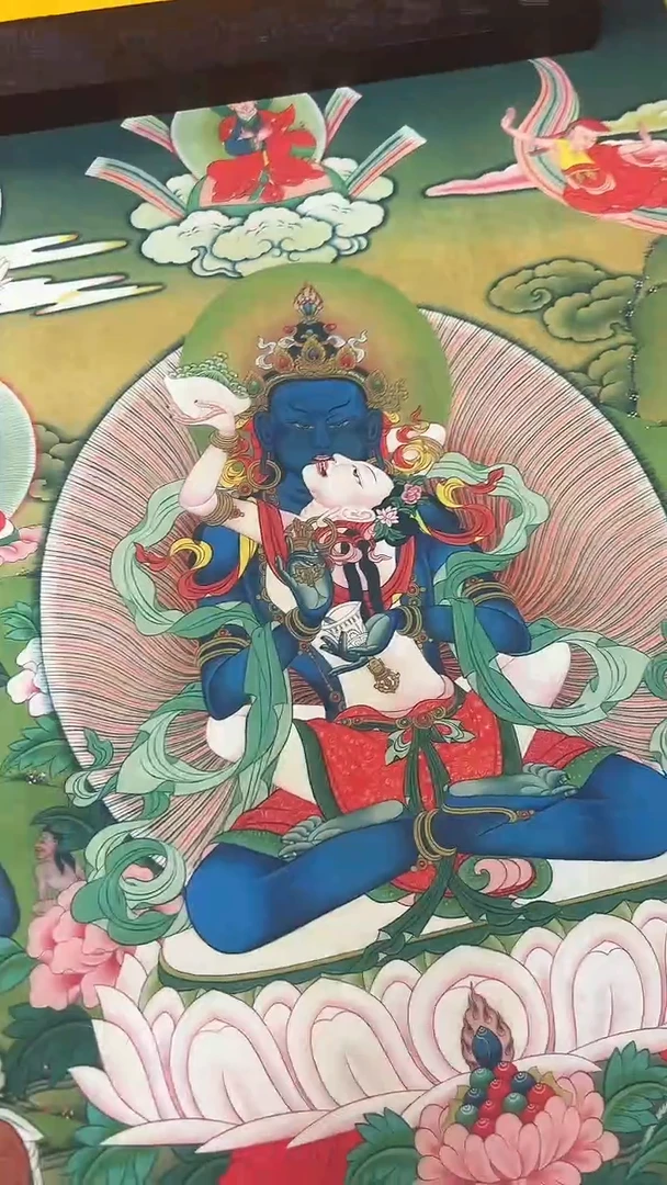 卷轴画绘画类唐卡   16038