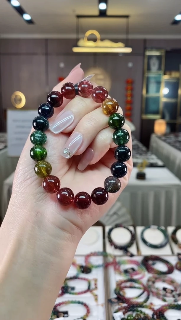 【闪购商品】碧玺单圈手串未镶嵌（多样性发一条）hon