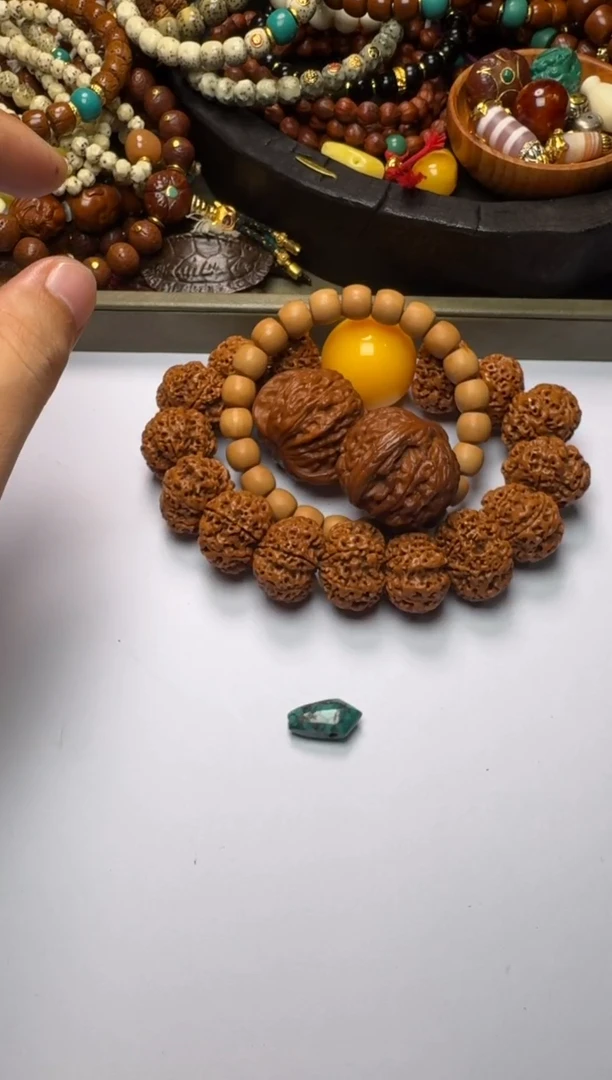 把件星月菩提文玩