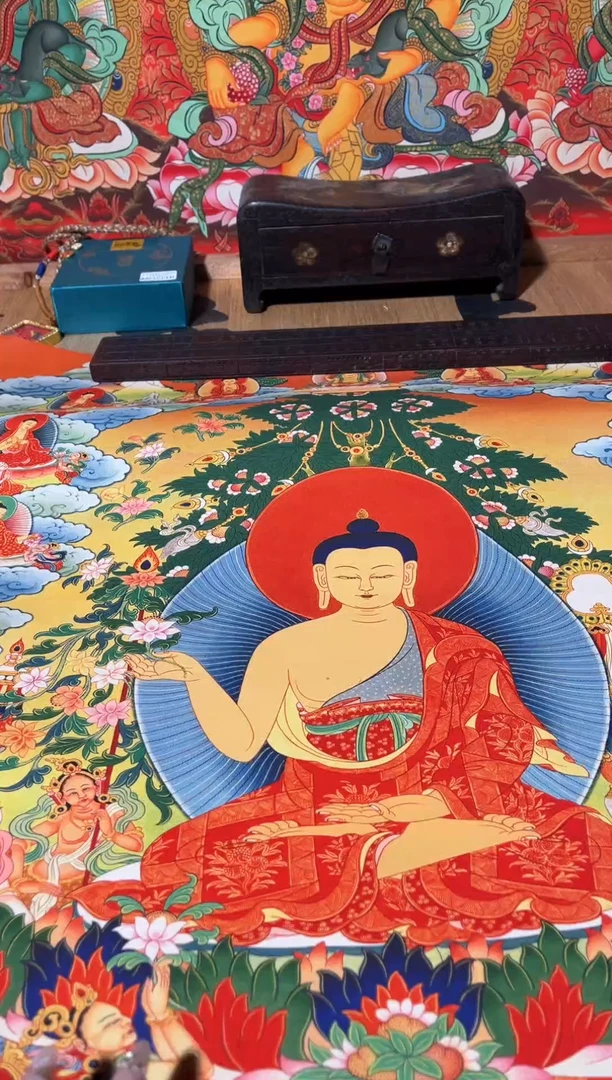 卷轴画东东唐卡tk16