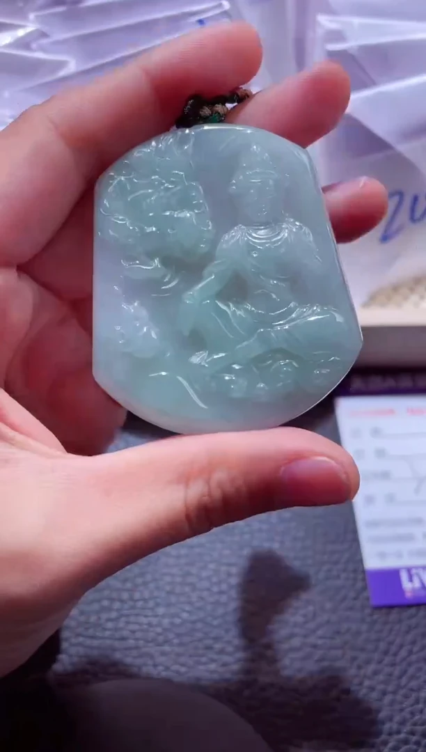 颈饰未镶嵌翡翠00001298文殊