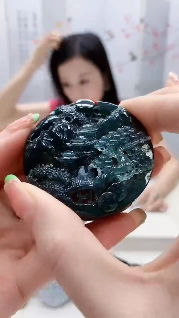 未镶嵌定制翡翠4852ry-毛货挂件112