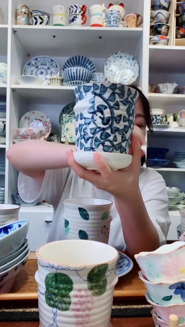 陶瓷日本进口陶瓷筷筒