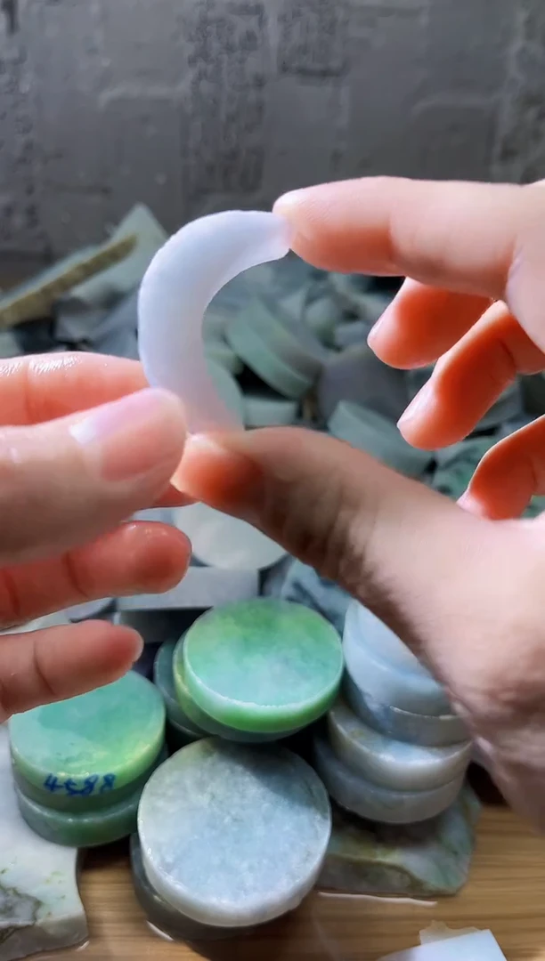 裸石翡翠天然翡翠A货石 南 931