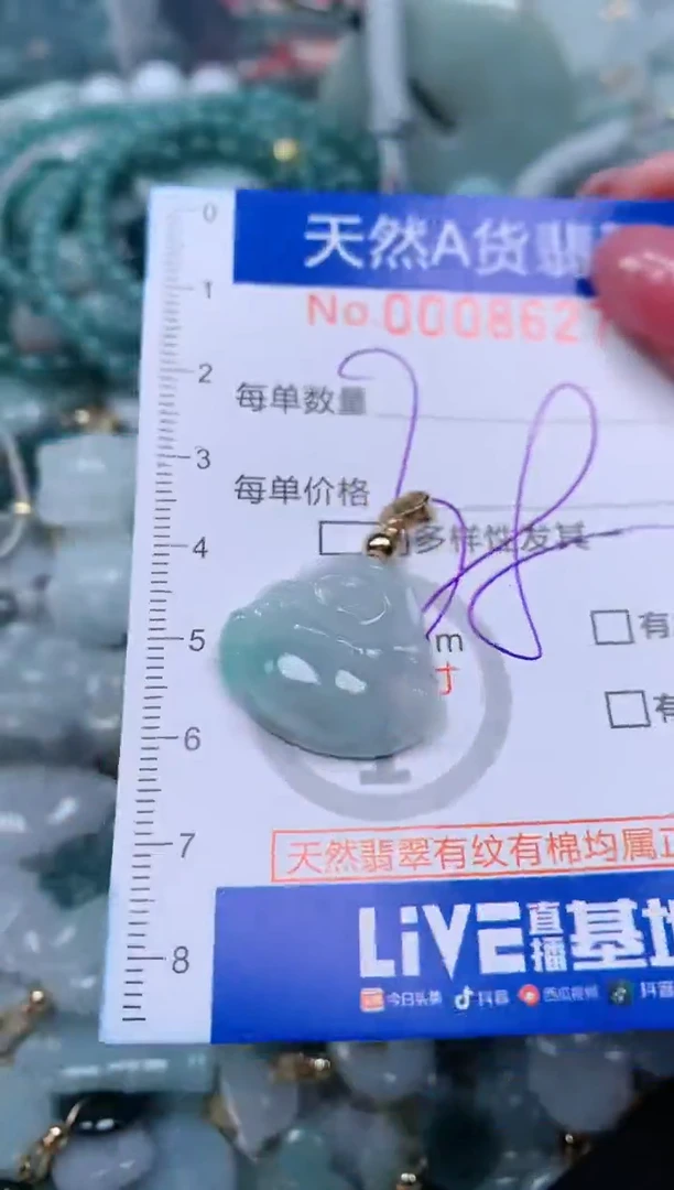 【闪购商品】翡翠颈饰未镶嵌00008627