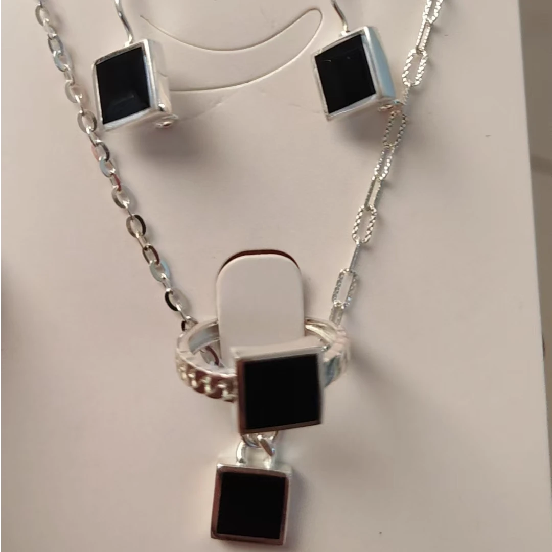 合金项链 爱敏首饰套装