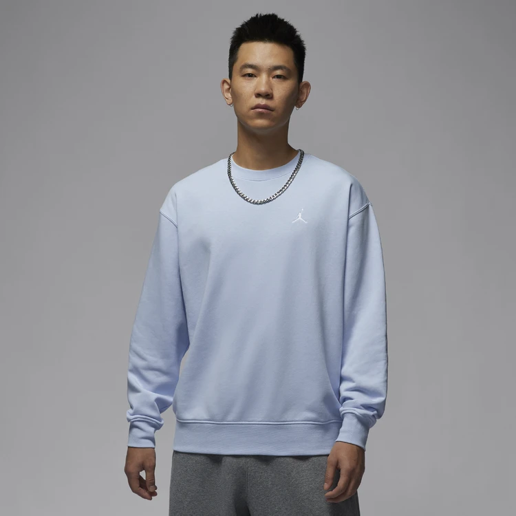 NIKE/耐克【可自提】官方正品AJ男女淡蓝套头运动卫衣 FV7296-407