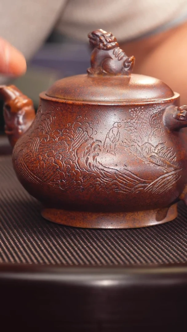 茶壶紫砂宜兴紫砂原矿壶