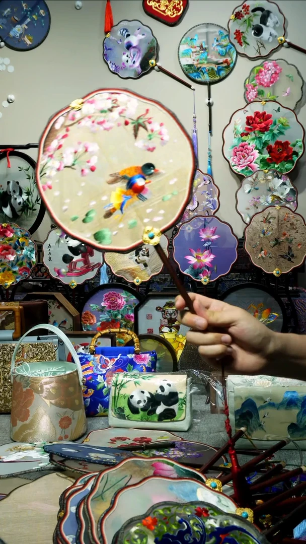 刺绣纯手工苏绣双面绣