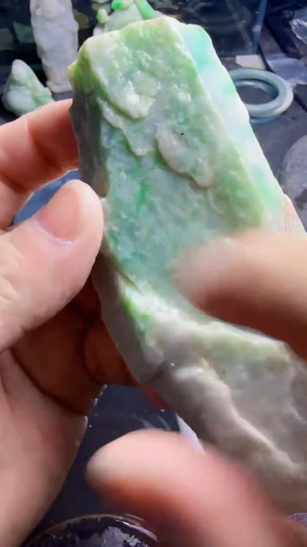 未镶嵌挂件翡翠天然翡翠127
