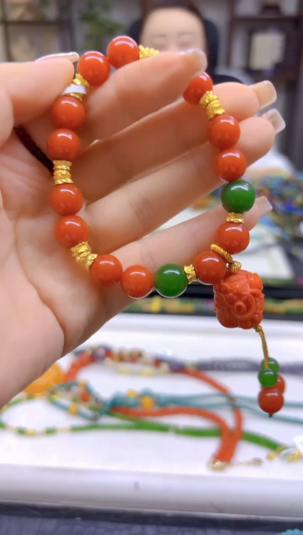 手链未镶嵌南红玛瑙DIY款S770