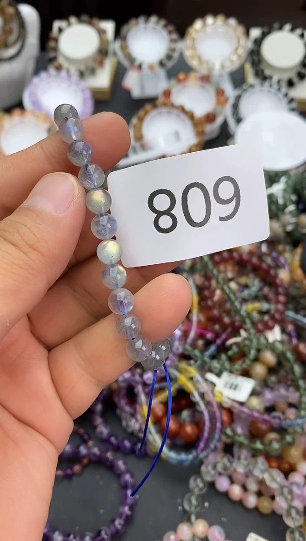 未镶嵌手链拉长石手链