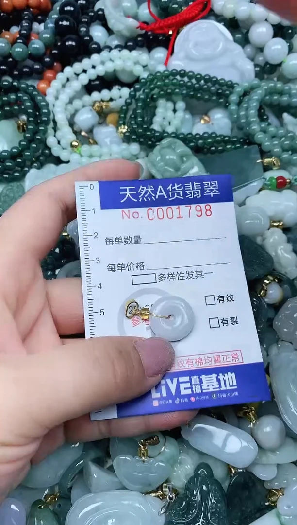 【闪购商品】翡翠吊坠(不含链)未镶嵌翡翠