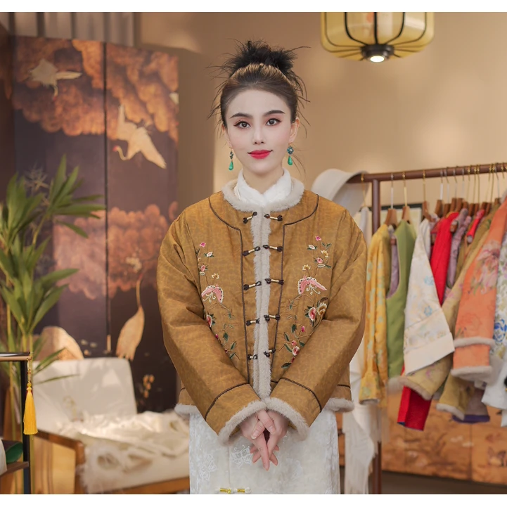 《漫初 -外套》新中式刺绣国风休闲百搭高定气质外套